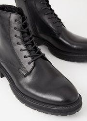 Johnny Zipper Boots - Black